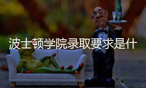 波士顿学院录取要求是什么？