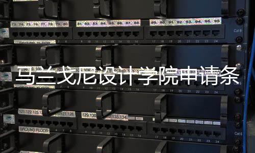 马兰戈尼设计学院申请条件详解